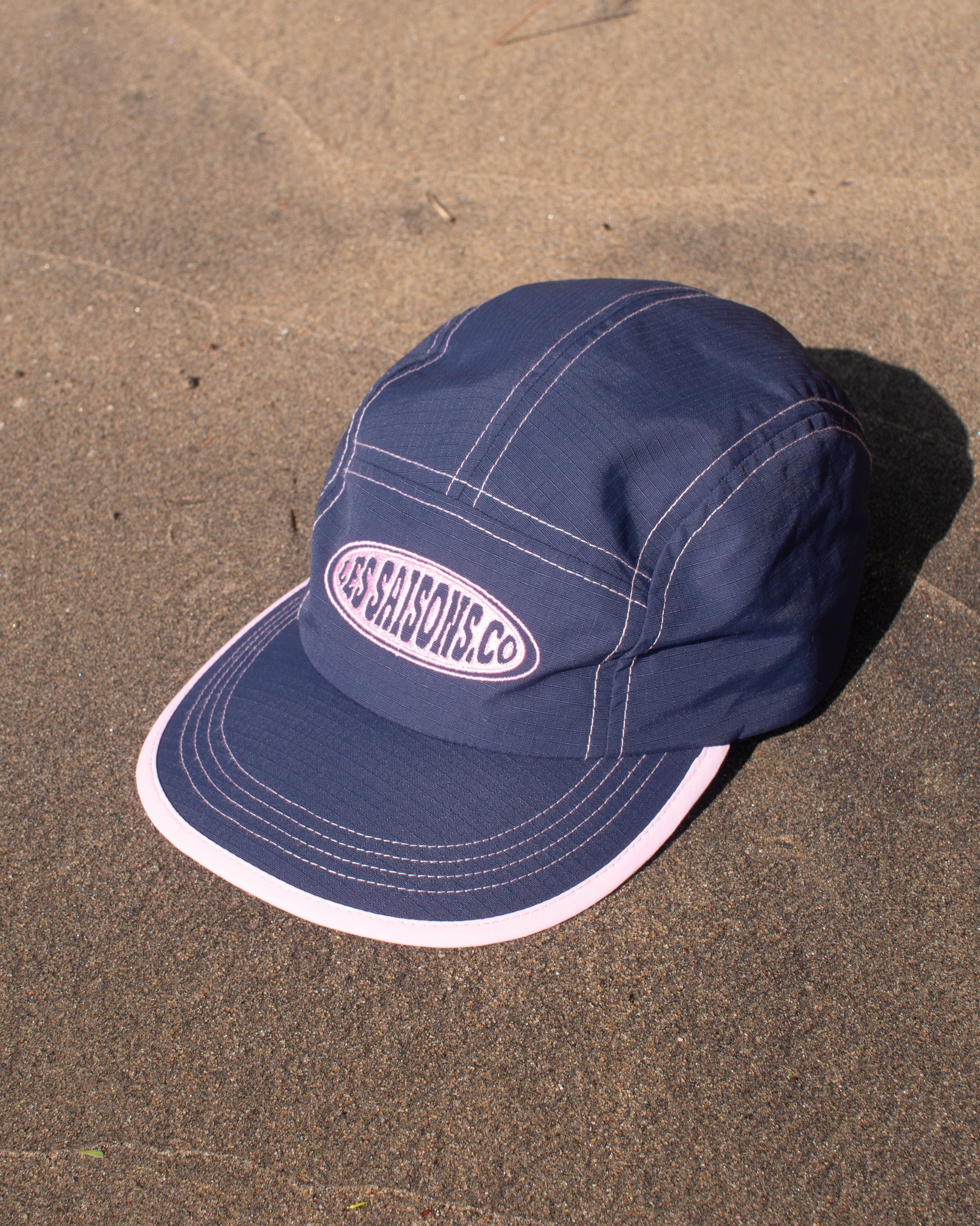 active cap, blue and pink cap, running, hiking, 100% nylon, casquette active, casquette bleu et rose, course, randonnée, fait de nylon à 100%, Les Saisons