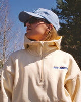 Chandail demi-zip ultra doux