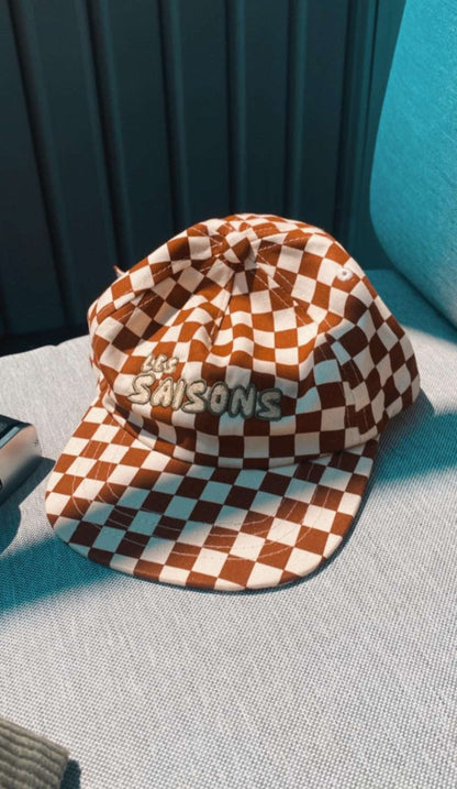 Kids' Checkers Retro Cap | 5 to 13 Years Old