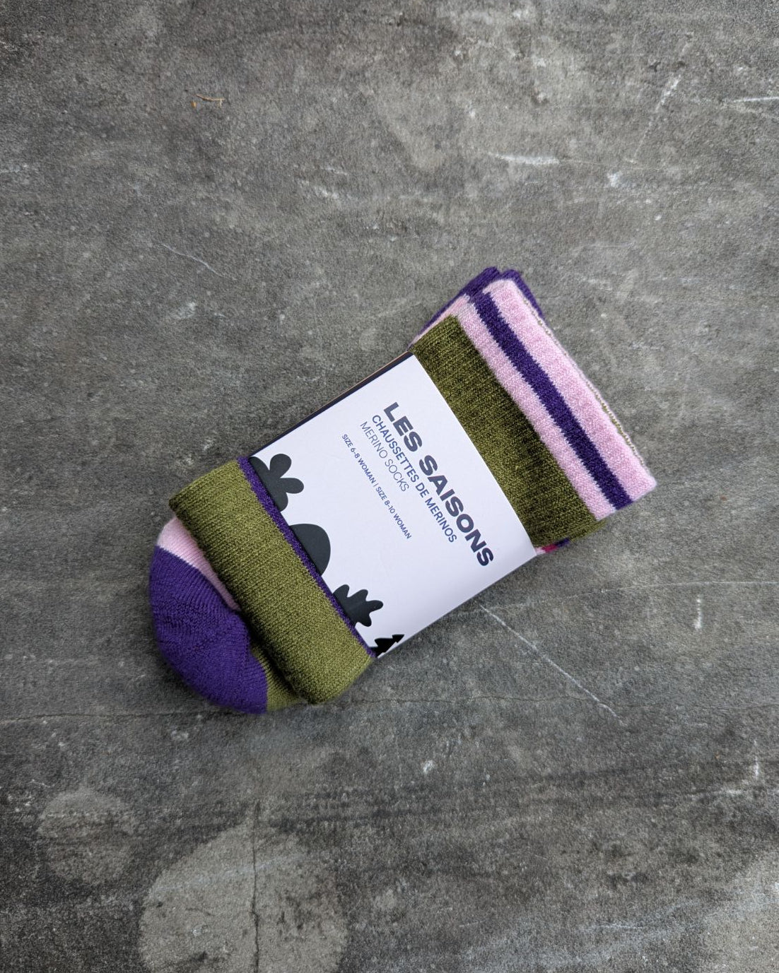 Merino Socks colorful and active. Stripes and funky