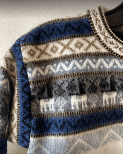 Pull en laine d'alpaga |  Socio-responsable | Chaud et doux 