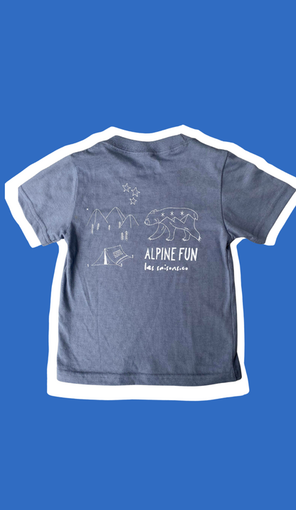 Kids' T-Shirt | Alpine Fun | 2 to 6 Years Old | Printed in Montreal - LesSaisons.co