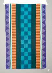 Geometric Blanket | Blue