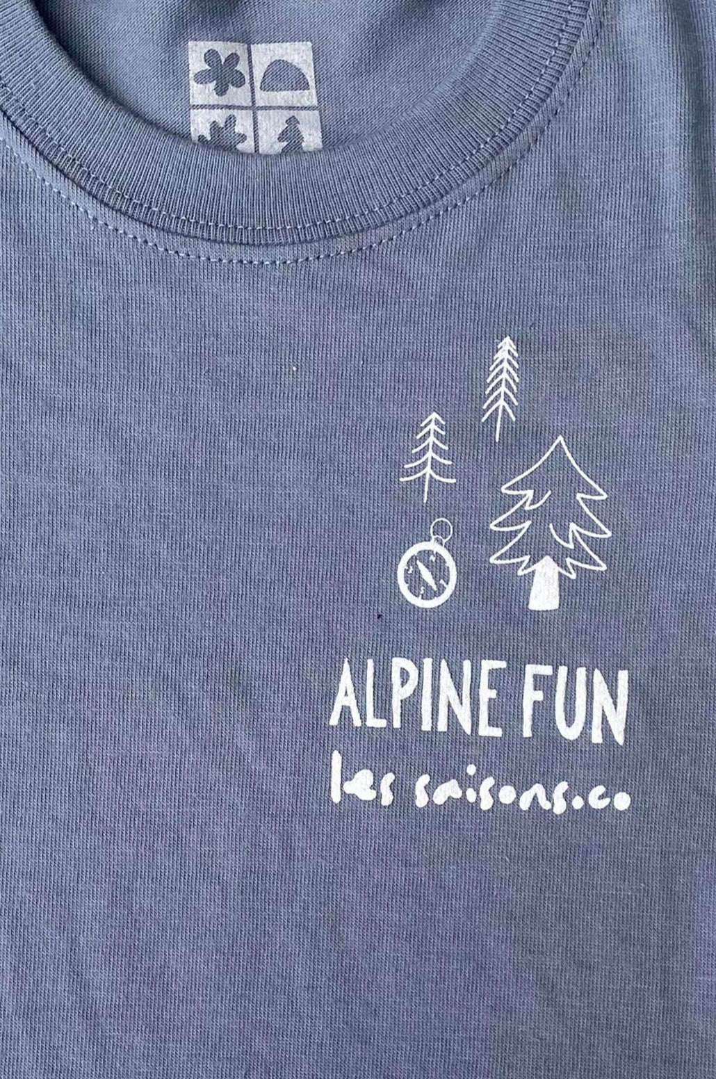 Kids' T-Shirt | Alpine Fun | 2 to 6 Years Old | Printed in Montreal