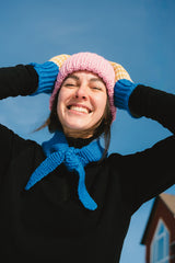 Knitted Mini Scarf | Merino