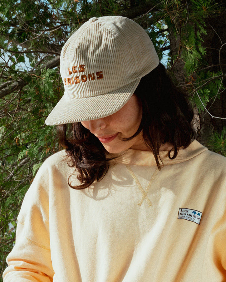 Casquette Corduroy  | Beige 