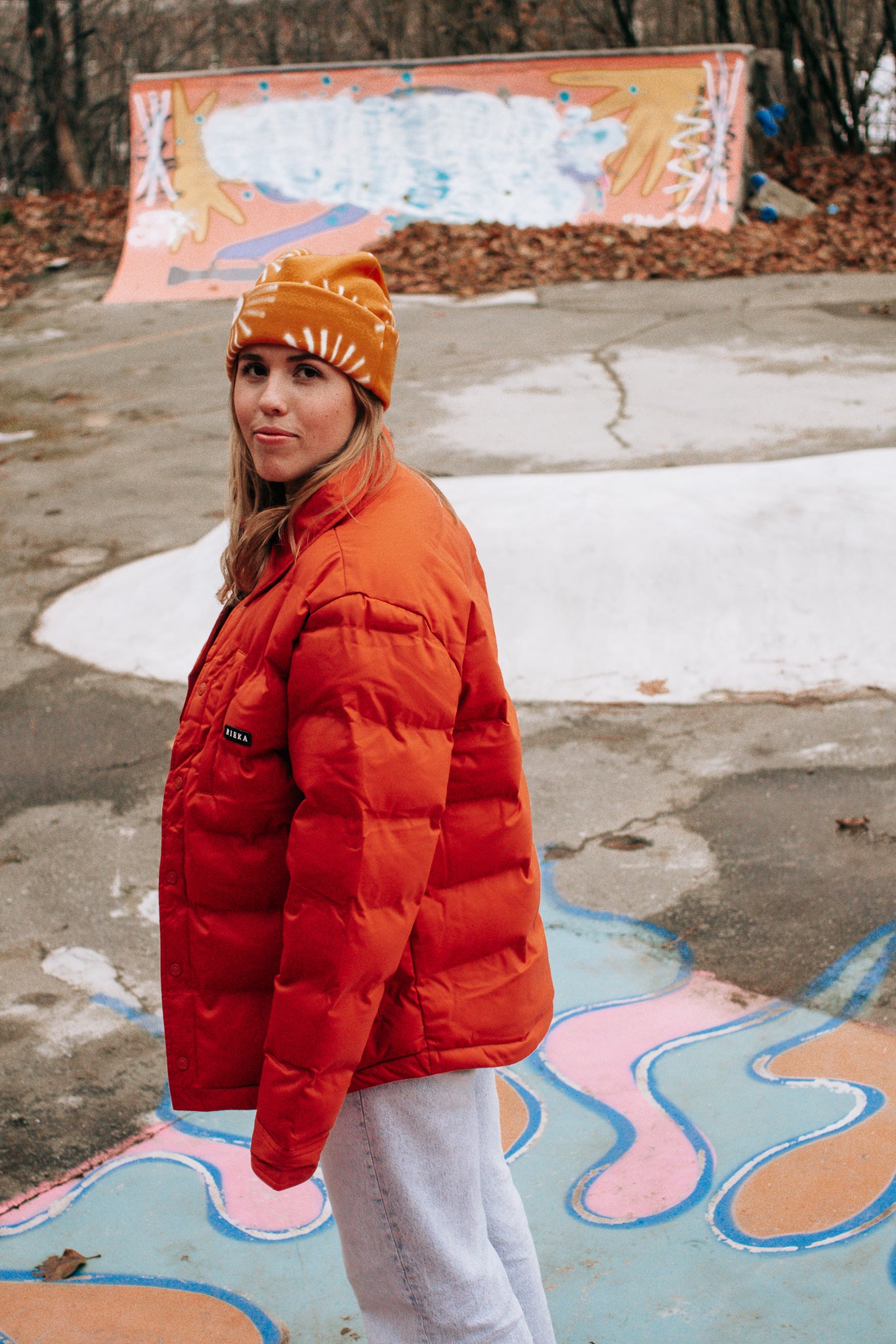 Retro Puffy Jacket | Rieka | Ethical and Canadian Brand | 100% Recycled