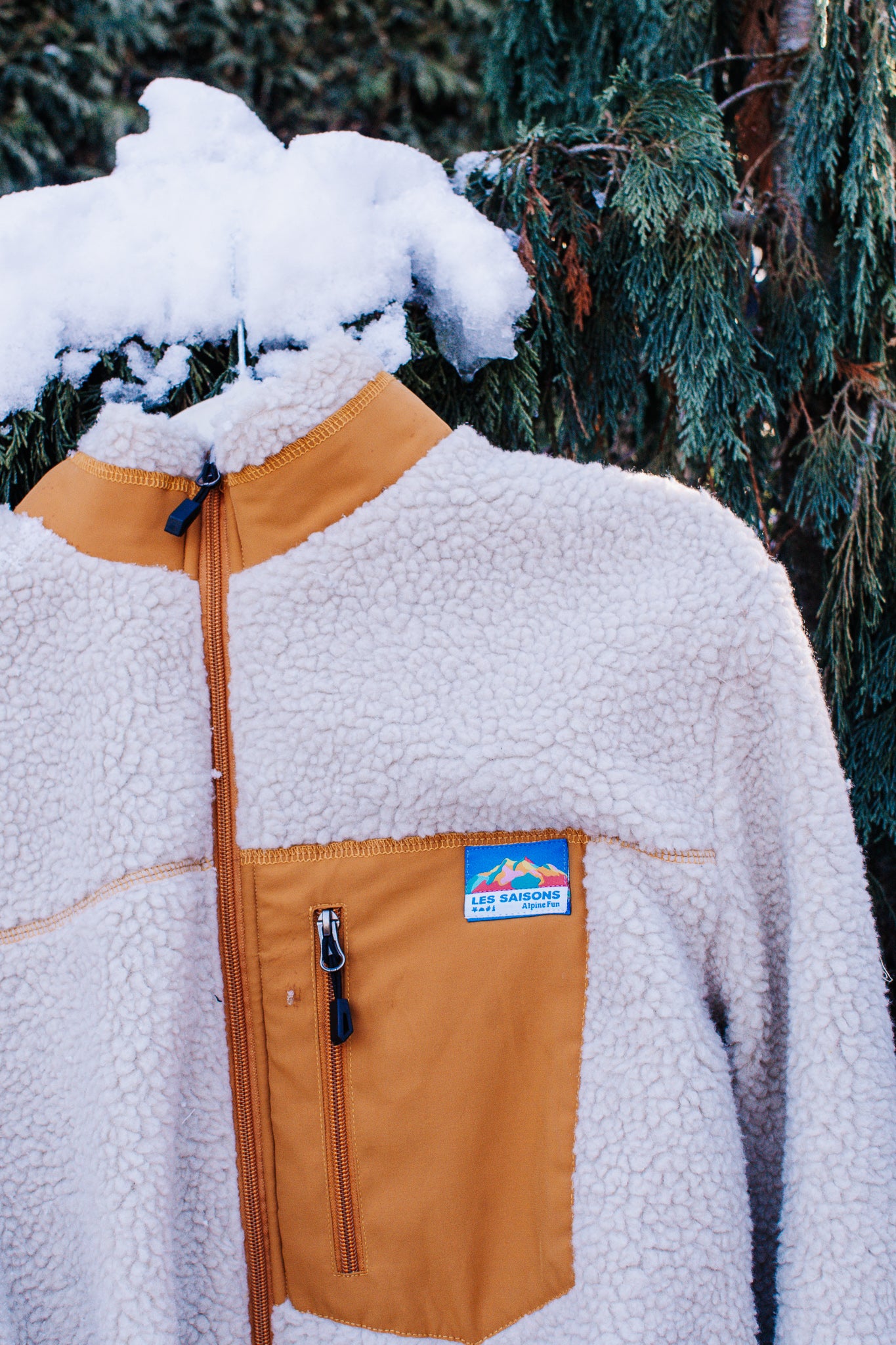 Yellow Sherpa Jacket LesSaisons.co