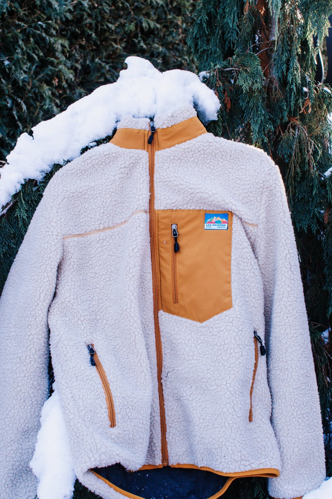 Yellow Sherpa Jacket LesSaisons.co