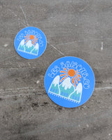 Mountain Cuteness Sticker