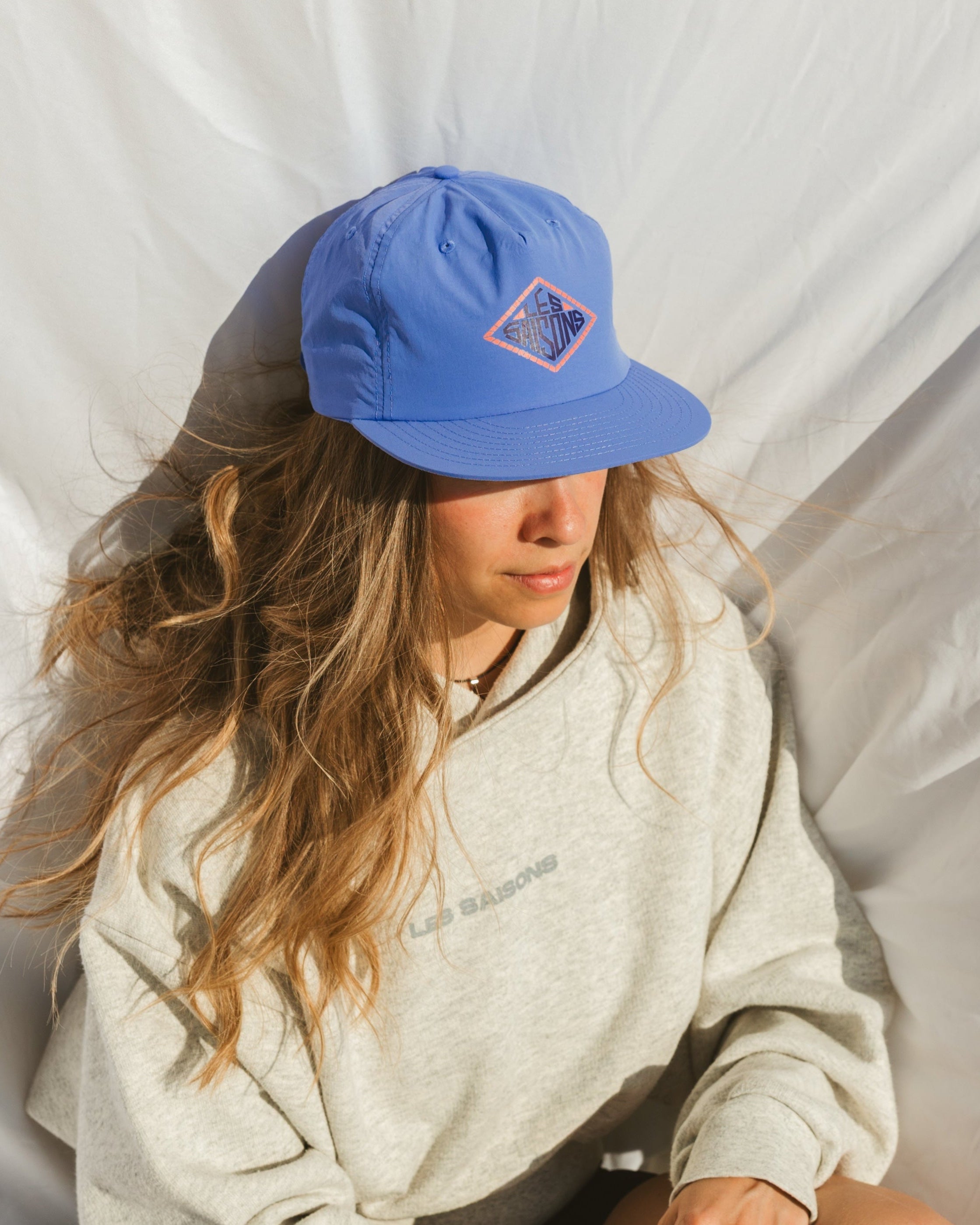 summer cap, colorfull cap, purple cap, outdoors, hiking, running, unisex fit, casquette d'été, casquette colorée, casquette lilas, casquette mauve, randonnée, course, unisexe, Les Saisons 