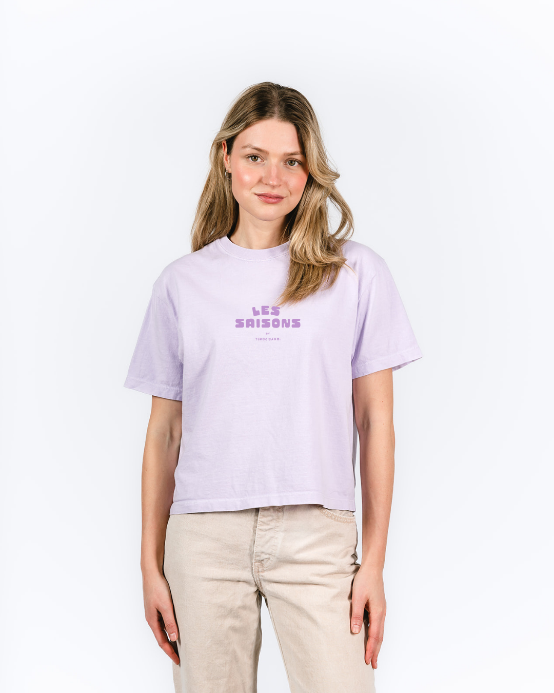 Wavy T-shirt Boxy  | x Turbo Bambi